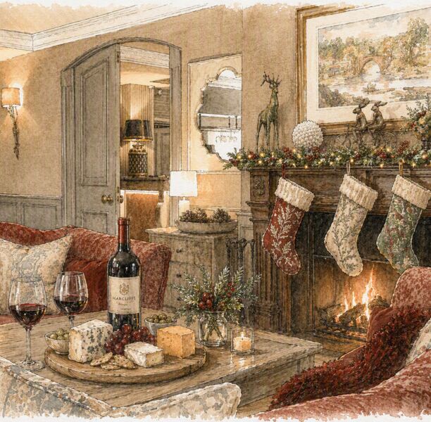 Drawing room wine and dine